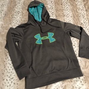 Womens under armour hoodie- lightly worn